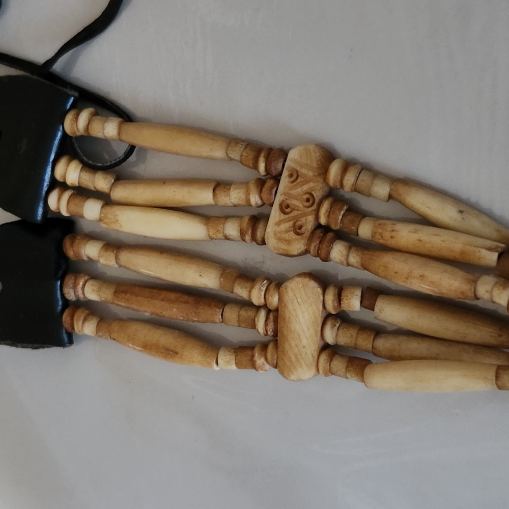 Handmade  bone necklace